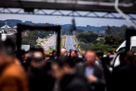 12.08.2019 -  Entrega de trecho de 47 km da BR 116 com a presença do presidente da República, Jair Bolsonaro - Foto: Gustavo Vara