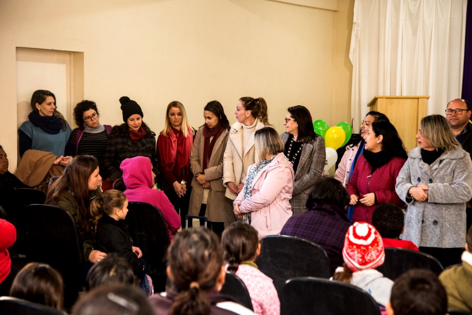06.08.2019 - Início do turno integral na Emef Mario Maneghetti - Foto: Gustavo Vara