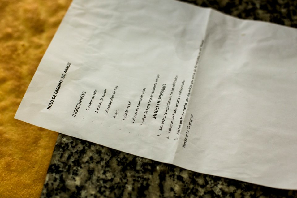 02.08.2019 - Produção de receitas com farinha de arroz pelas merendeiras - Foto: Gustavo Vara
