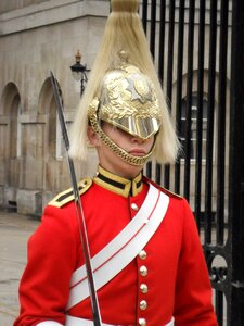 Helmet uniform watchman photo