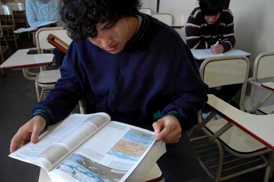 School professor study