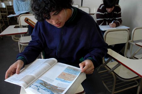 School professor study