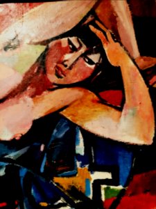 Detail from "Nude" - Walter Womacka