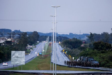 12.08.2019 -  Entrega de trecho de 47 km da BR 116 com a presença do presidente da República, Jair Bolsonaro - Foto: Gustavo Vara