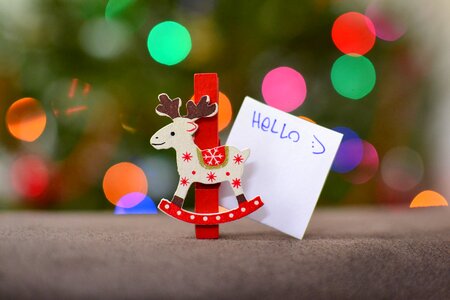 Christmas ornaments greeting season
