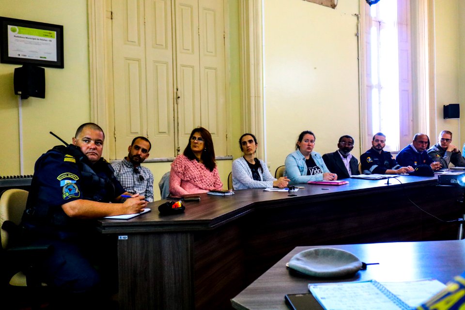 07.08.2019 -  Reunião sobre a Semana da Pátria - Foto Michel Corvello