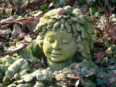 Eleven garden statue