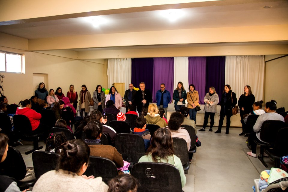 06.08.2019 - Início do turno integral na Emef Mario Maneghetti - Foto: Gustavo Vara