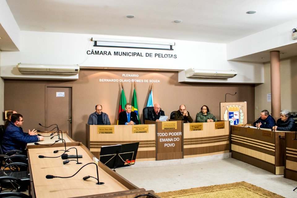 24.07.2019 - Prefeito em exercício Idemar Barz prestigia Sessão Solene em comemoração ao dia do Colono e da Imigração alemã - Foto Michel Corvello