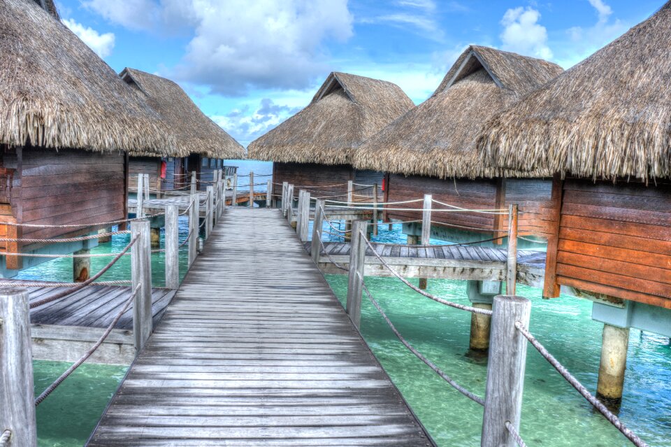 Vacation lagoon nature