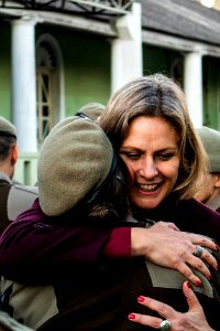 17.07.2019 - Prefeita Paula Mascarenas recebe homenagem dos soldados do 4º BPM - Foto Michel Corvello