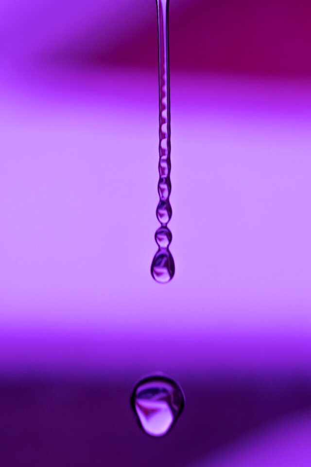 Macro close up water