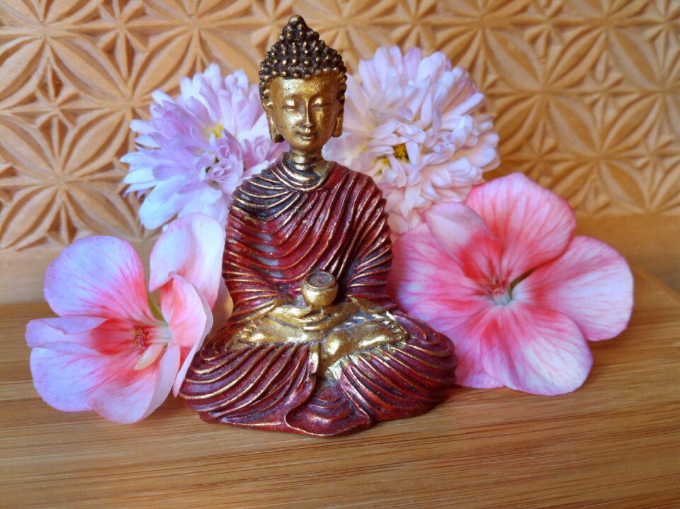Figure meditation rest