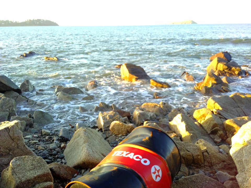 Déchets en mer