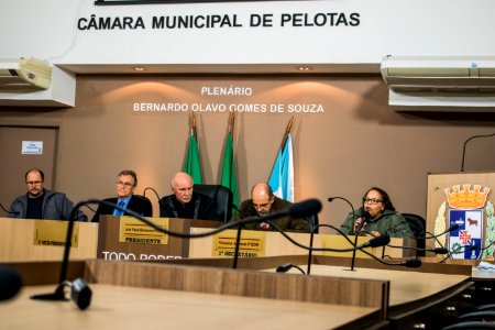 24.07.2019 - Prefeito em exercício Idemar Barz prestigia Sessão Solene em comemoração ao dia do Colono e da Imigração alemã - Foto Michel Corvello
