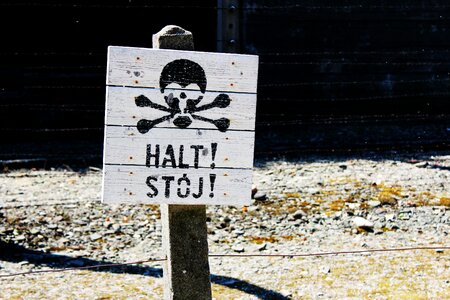 Concentration camp auschwitz poland photo