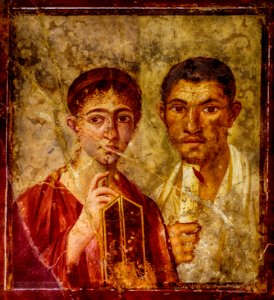 Portrait of Paquius Proculo, Pompeii