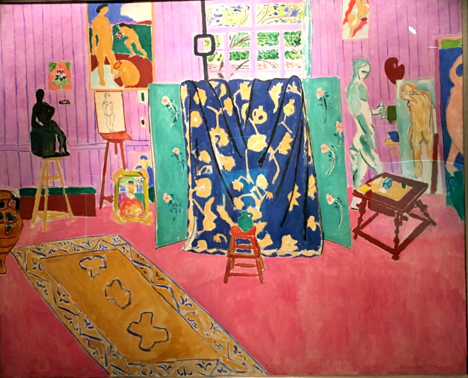 The Artist's Studio - Henri Matisse