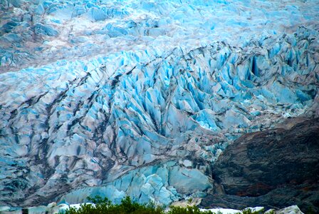 Alaska ice glacier photo