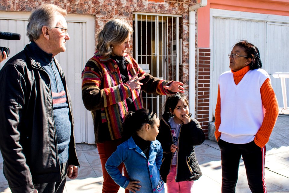 18.07.2019 - Prefeita Paula Mascarenhas realiza caminhada para entrega da rua Francisco Simões no Fragata - Foto Michel Corvello