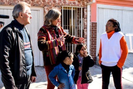 18.07.2019 - Prefeita Paula Mascarenhas realiza caminhada para entrega da rua Francisco Simões no Fragata - Foto Michel Corvello