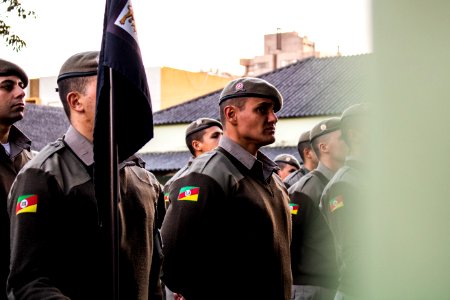 17.07.2019 - Prefeita Paula Mascarenas recebe homenagem dos soldados do 4º BPM - Foto Michel Corvello