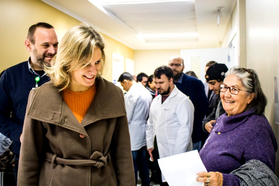09.07.2019 - Prefeita Paula Mascarenhas visita UPA Areal em comemoração aos 3 anos com a nova secretária Roberta Ribeiro - Foto Michel Corvello