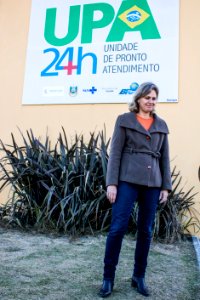 09.07.2019 - Prefeita Paula Mascarenhas visita UPA Areal em comemoração aos 3 anos com a nova secretária Roberta Ribeiro - Foto Michel Corvello