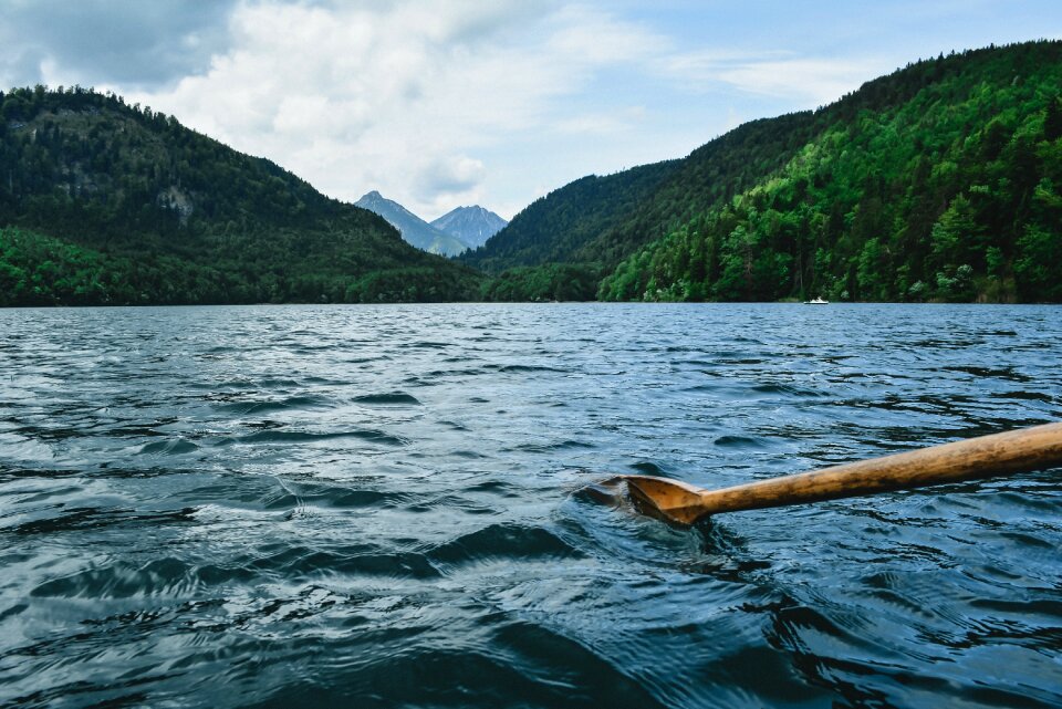 Landscape paddle adventure