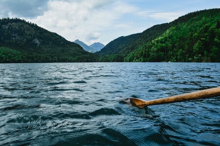 Landscape paddle adventure photo