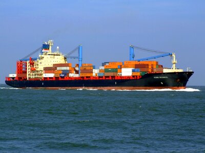 Container freight cargo photo