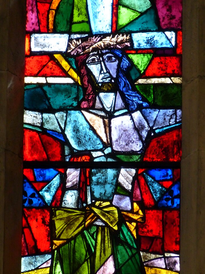 Stained glass old window stained glass window