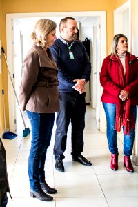 09.07.2019 - Prefeita Paula Mascarenhas visita UPA Areal em comemoração aos 3 anos com a nova secretária Roberta Ribeiro - Foto Michel Corvello