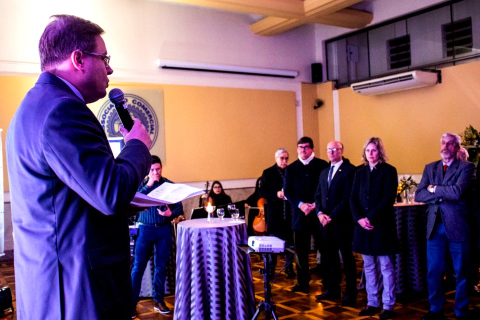 08.07.2019 - Prefeita Paula Mascarenhas prestigia aniversário de 25 anos da Secovi - Foto Michel Corvello
