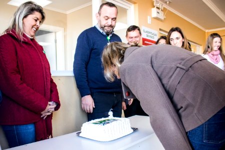 09.07.2019 - Prefeita Paula Mascarenhas visita UPA Areal em comemoração aos 3 anos com a nova secretária Roberta Ribeiro - Foto Michel Corvello