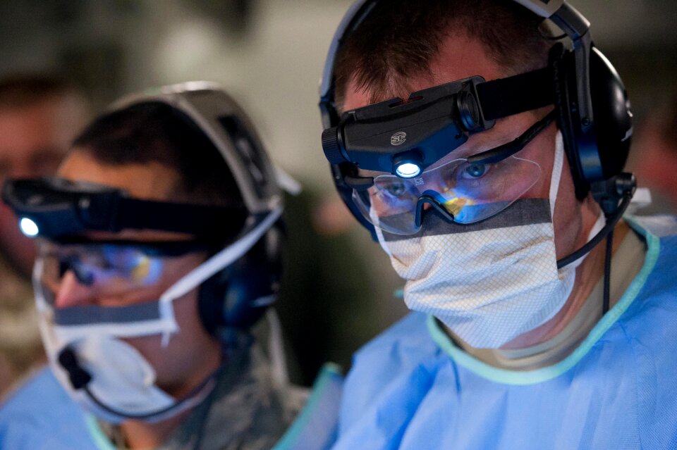 Corpsman healthcare simulated