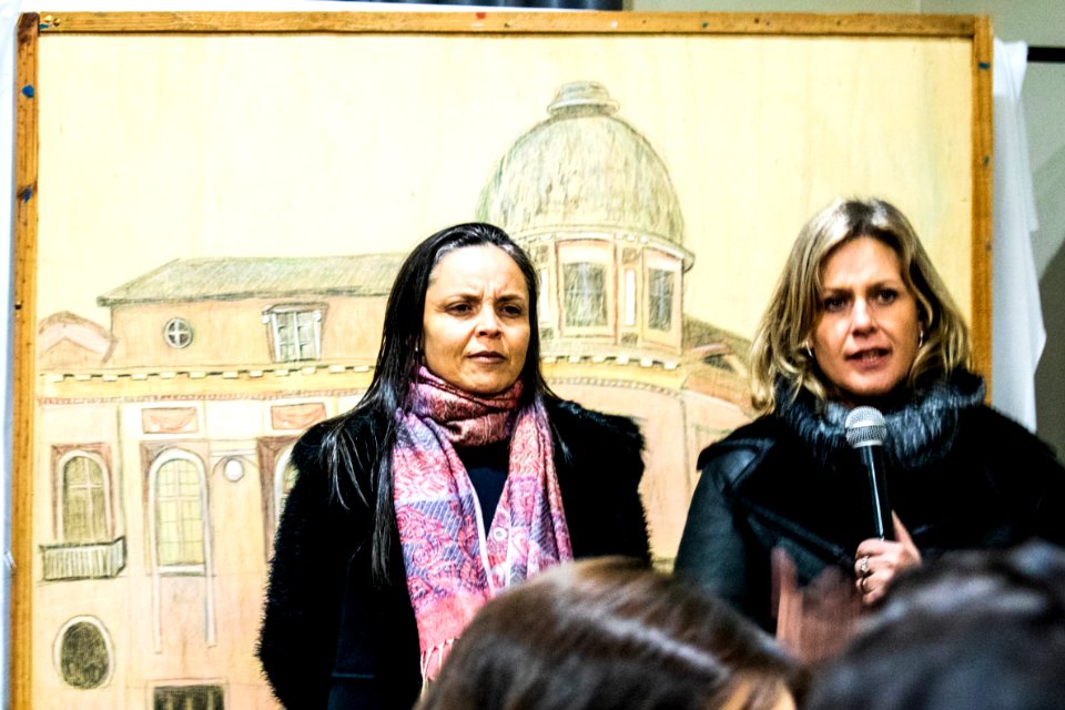 05.07.2019 - Prefeita Paula Mascarenhas visita exposição em homenagem ao aniversário de Pelotas no colégio Gonzaga - Foto Michel Corvello