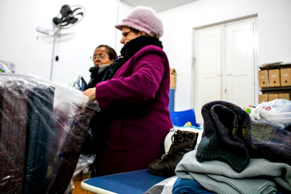 05.07.2019 - Atendimento na Casa de Passagem durante o inverno - Foto Michel Corvello