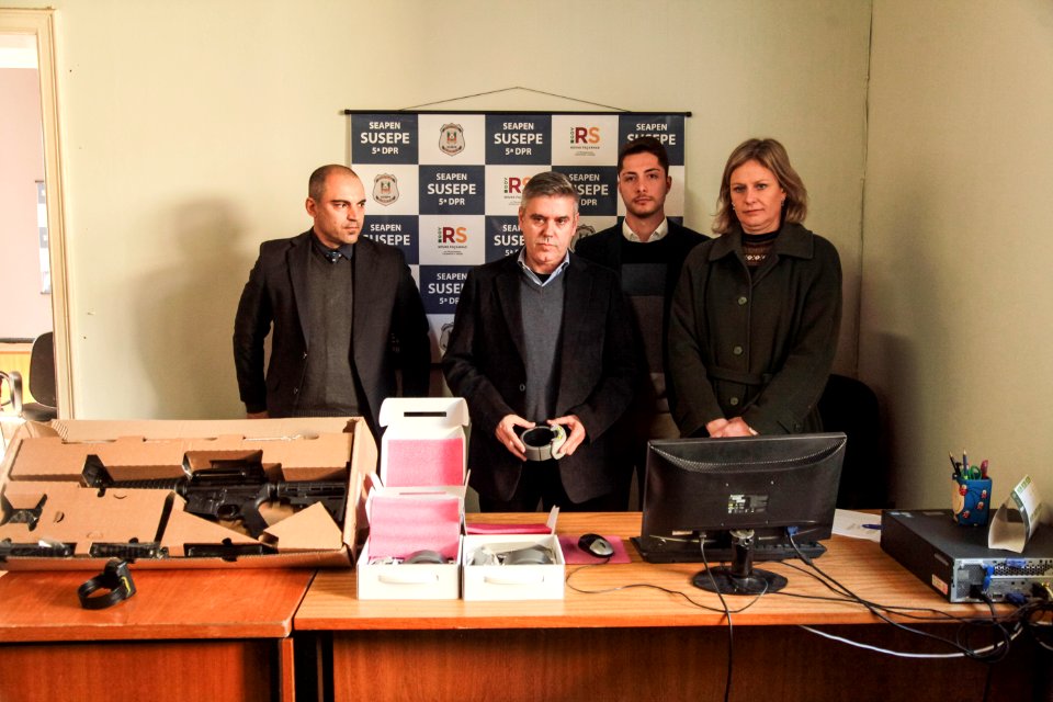 02.07.2019 - Novas tornozeleiras e Visita César Faccioli ao PRP - Fotos Igor Sobral