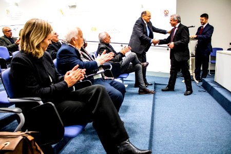 04.07.2019 - Prefeita Paula Mascarenhas na entrega do prêmio 300 Onças - Foto Michel Corvello
