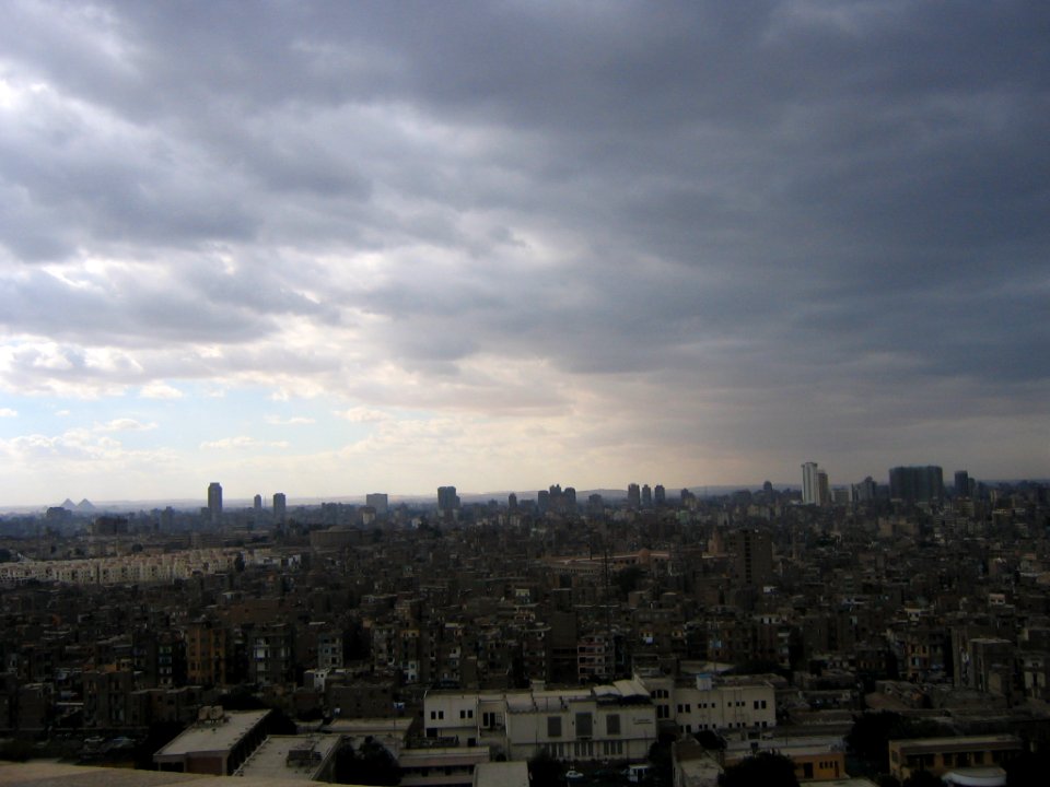 Vista de El Cairo desde la Ciudadela