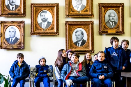 04.07.2019 - Prefeita Paula Mascarenhas recebe alunos do 4º ano do Colégio São José, para entrega de cartas do projeto “Cartas à Prefeita”  - Foto Michel Corvello