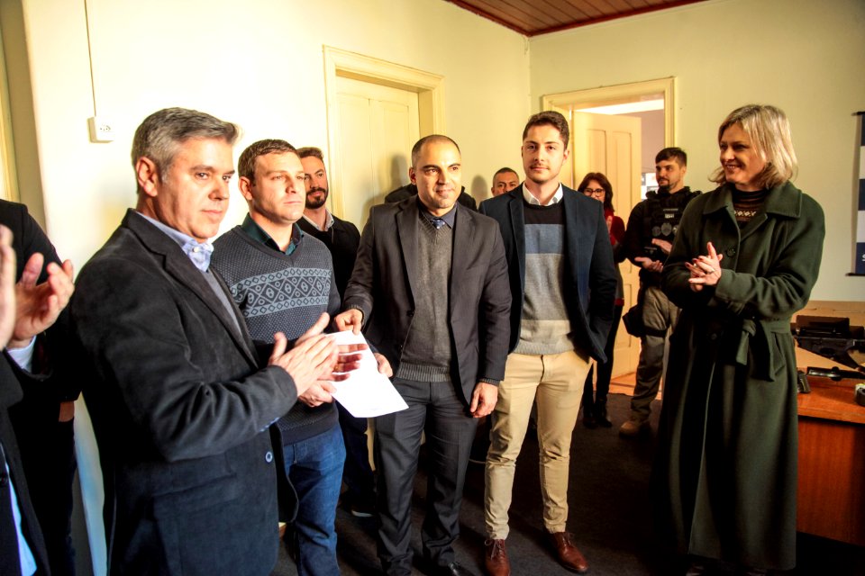 02.07.2019 - Novas tornozeleiras e Visita César Faccioli ao PRP - Fotos Igor Sobral