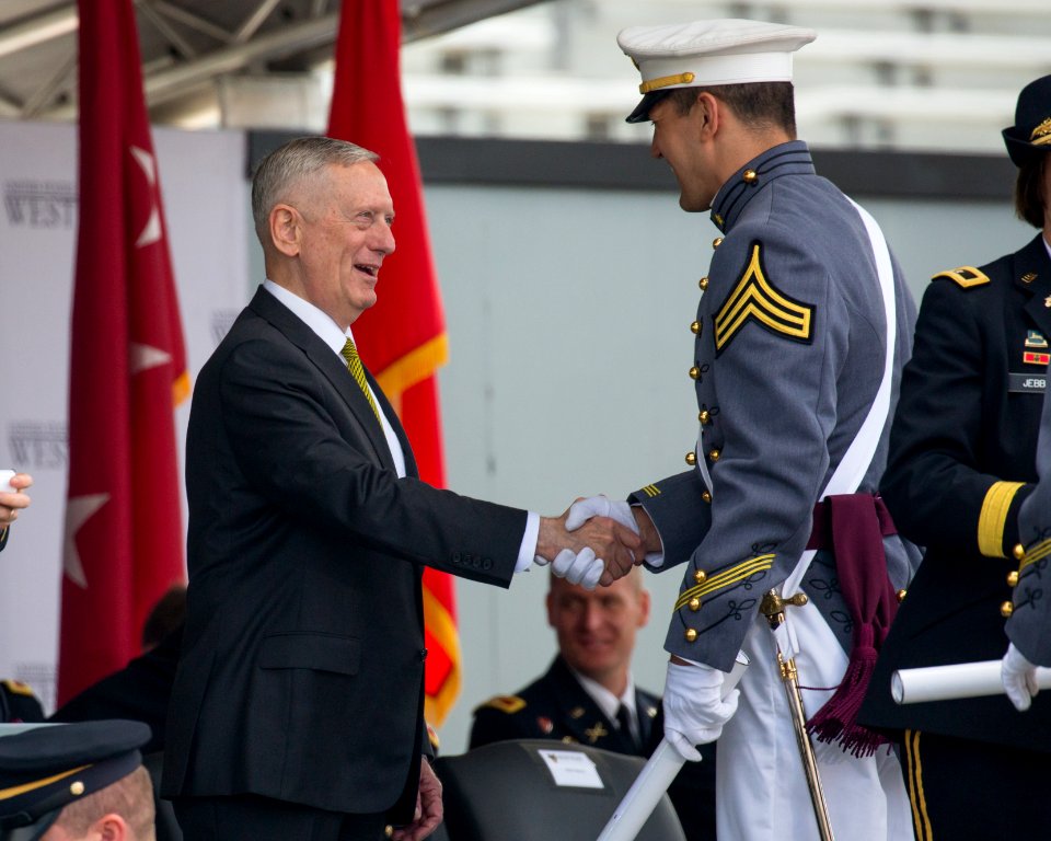 Congratulations from Secretary Mattis