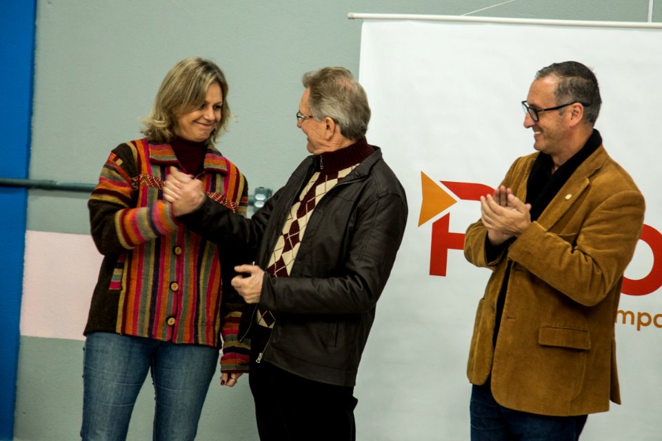 28.06.2019 - Prefeita Paula Mascarenhas e o vice Idemar Barz realizam a entrega das obras de reforma e ampliação da Emei Nestor Rodrigues - Foto: Gustavo Vara
