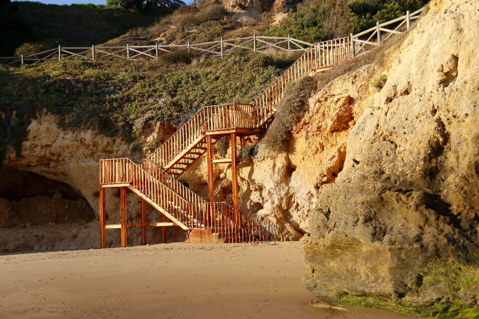 Beach access holidays rocks