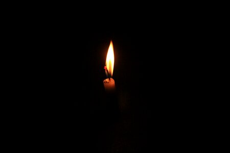 Night yellow fire