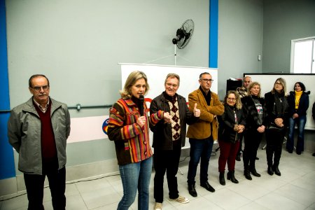28.06.2019 - Prefeita Paula Mascarenhas e o vice Idemar Barz realizam a entrega das obras de reforma e ampliação da Emei Nestor Rodrigues - Foto: Gustavo Vara
