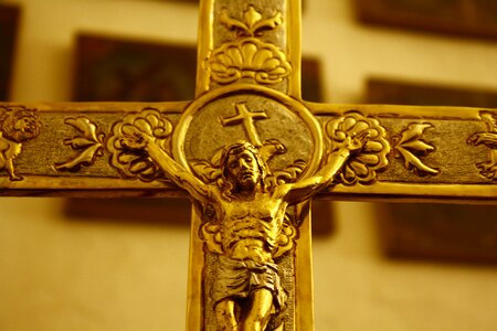 Christ crucifixion metal