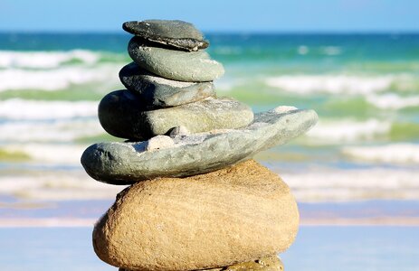 Serenity balance meditation photo